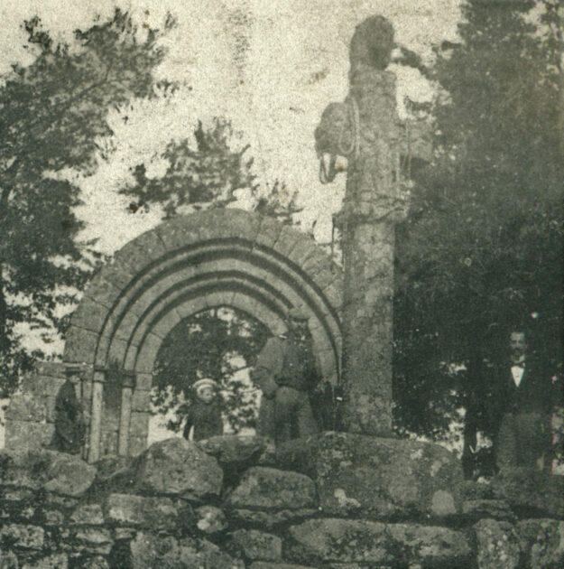 Carte postale Au Grand Livre (détail)